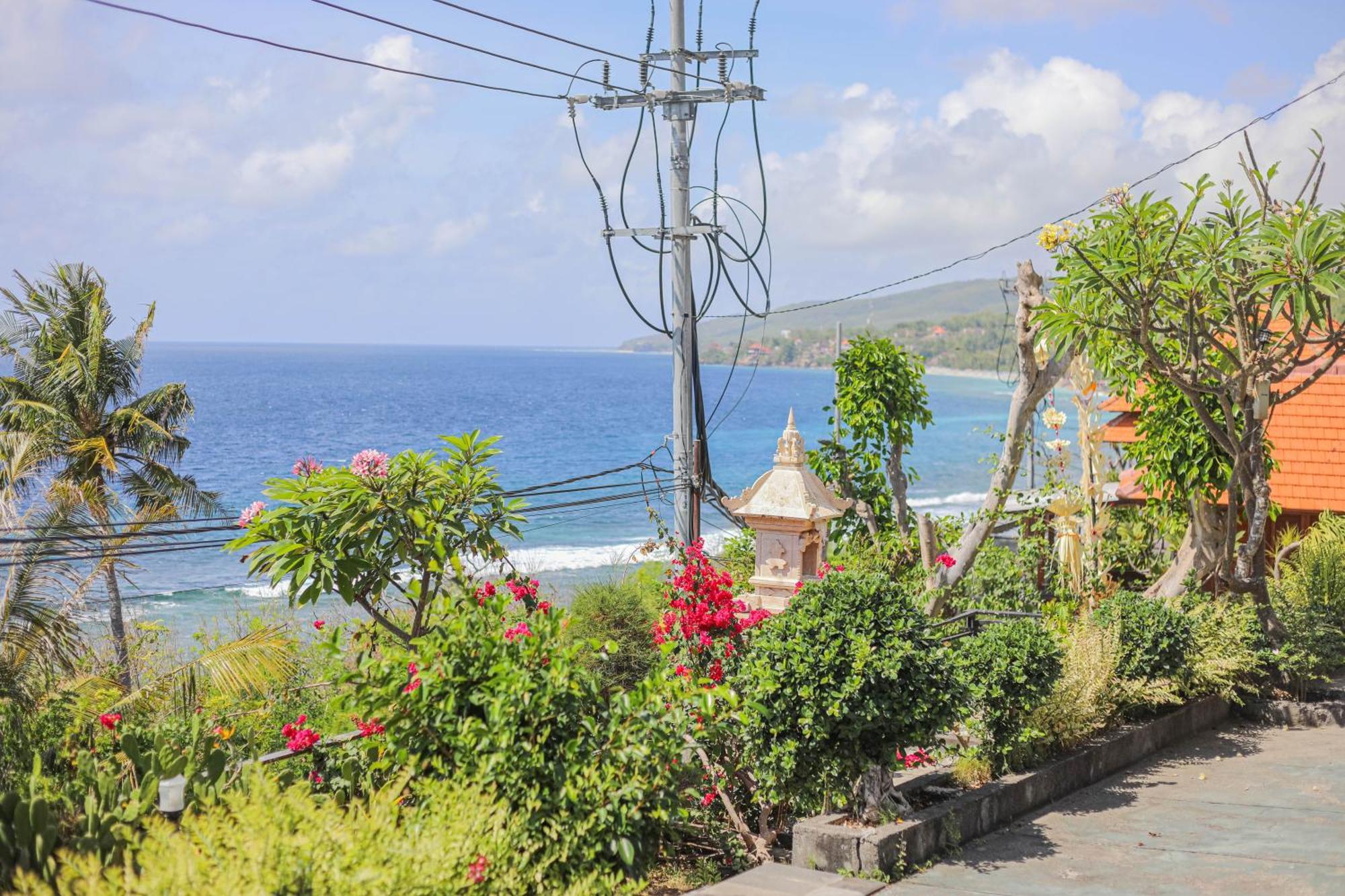 Manta Cottages With Sea View Batununggul エクステリア 写真