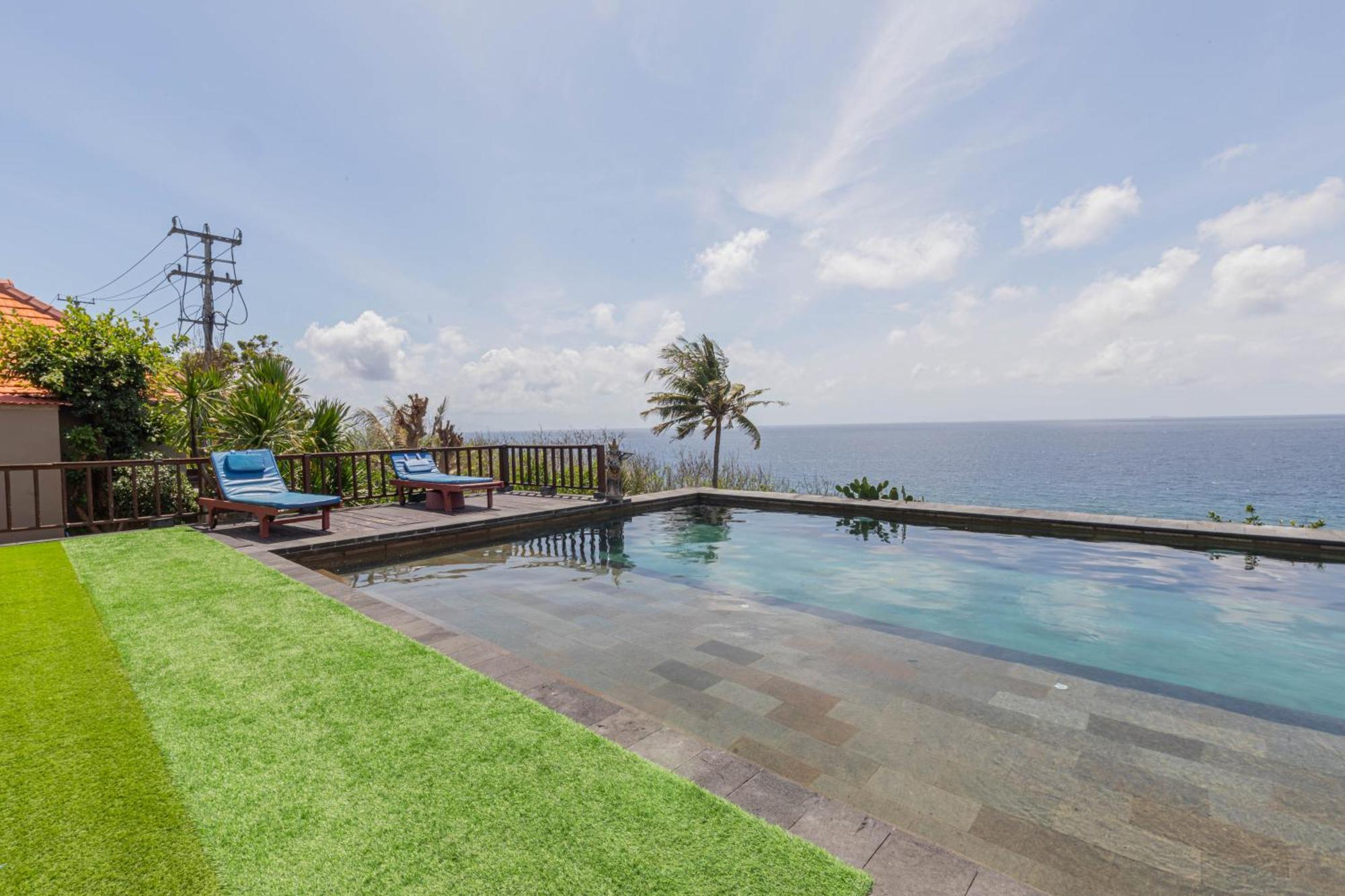 Manta Cottages With Sea View Batununggul エクステリア 写真